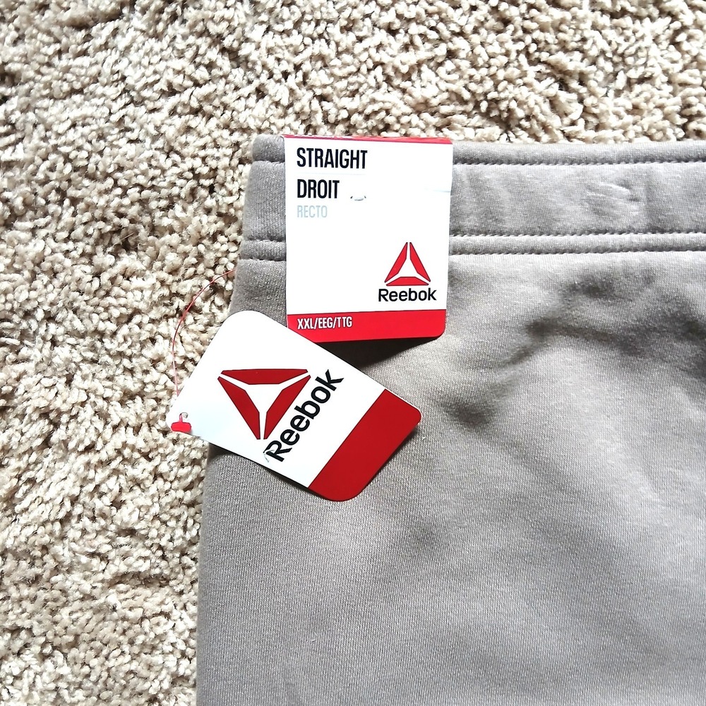 *NEW* REEBOK Women's Straight Leg Weekender Pant XXL Ivory